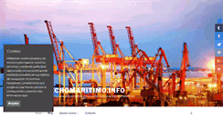 Desktop Screenshot of derechomaritimo.info